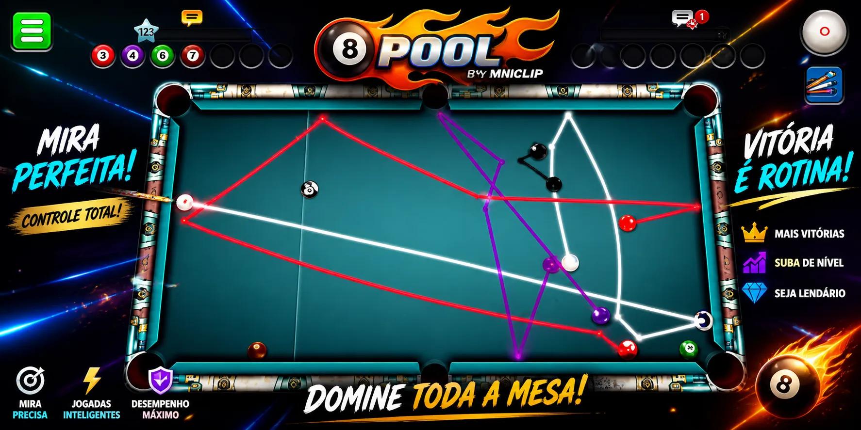 Painél Oficial 8 ball pool