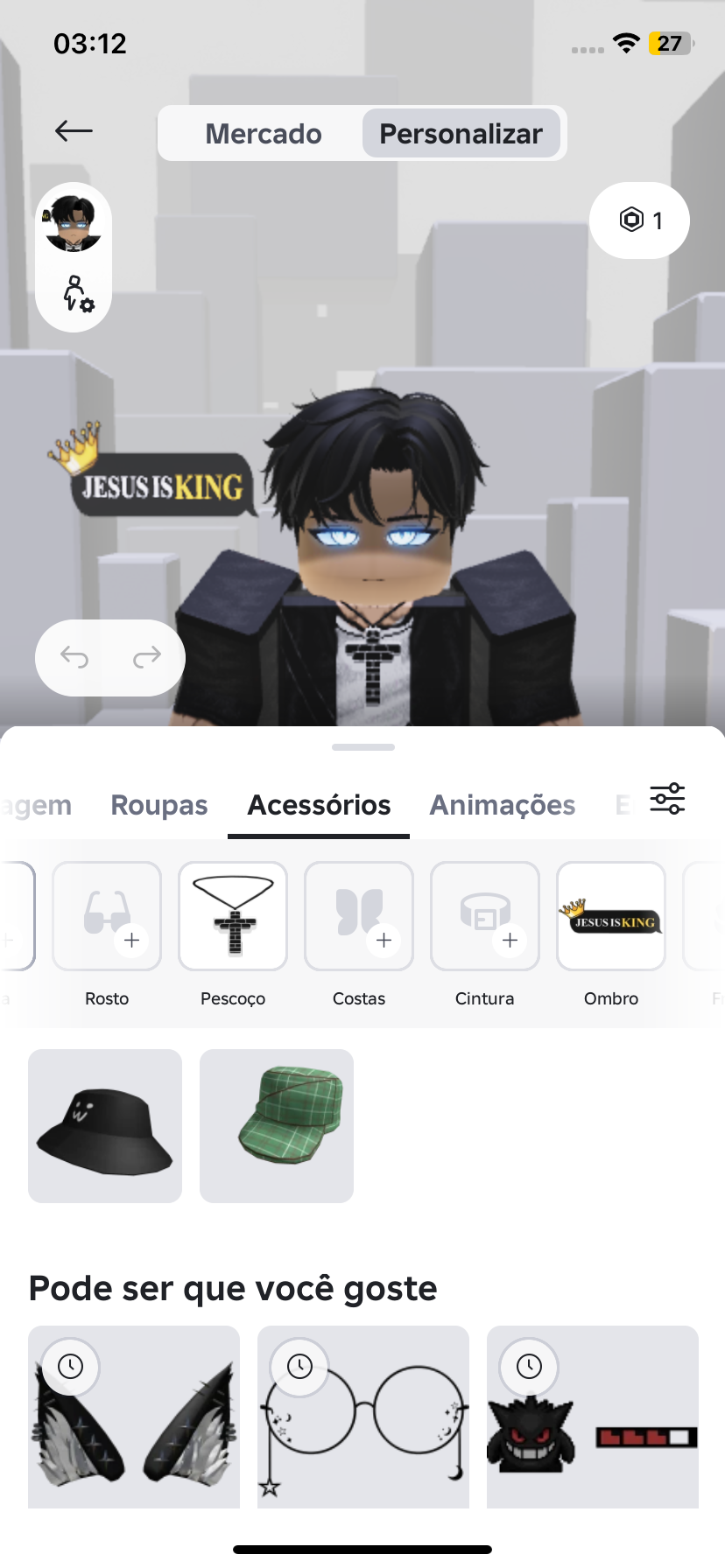 Conta de Roblox