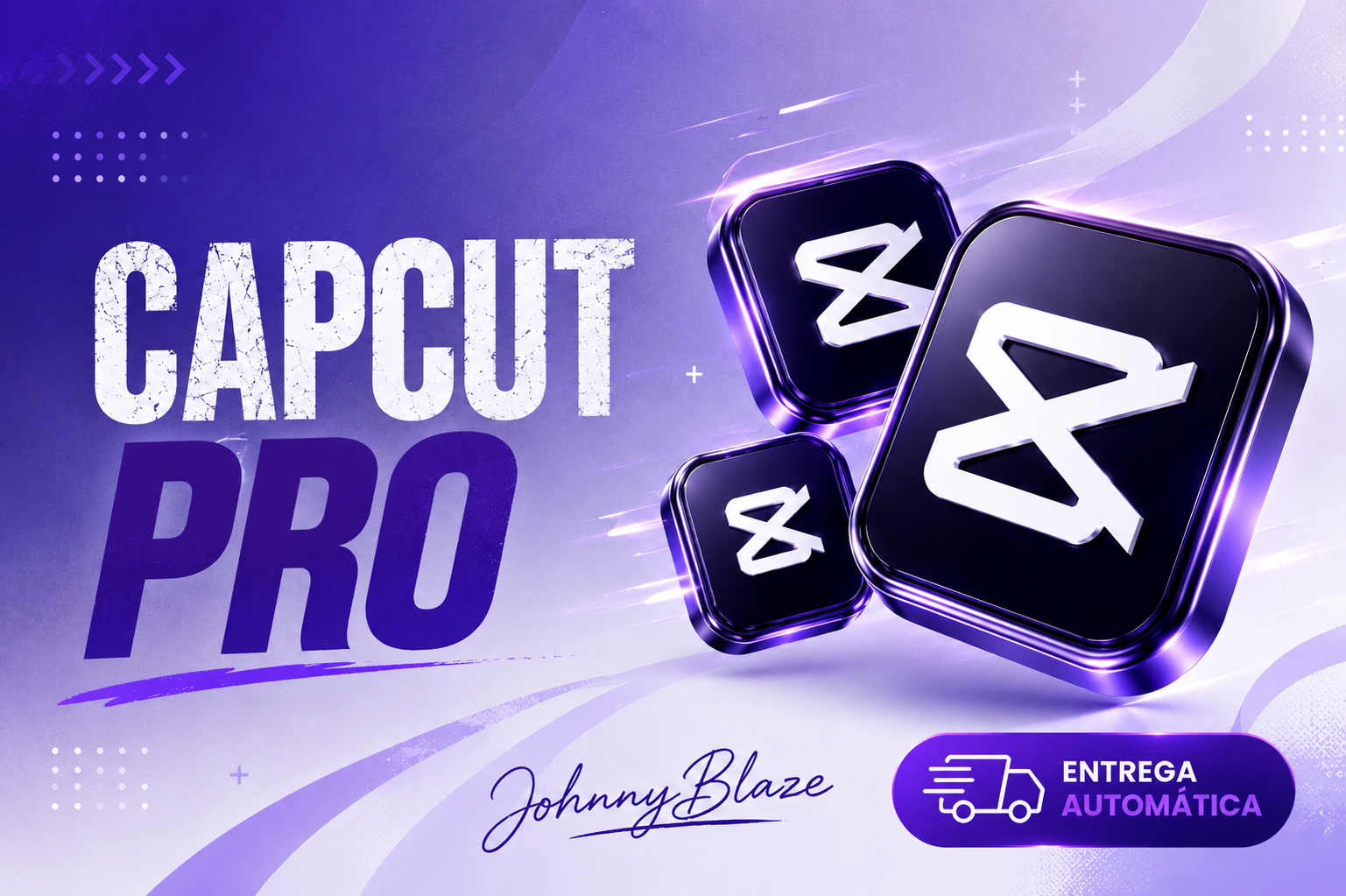 CAPCUT PRO 1 ANO || BRINDE CANVA PRO || ENTREGA AUTOMATICA || (95% OFF)