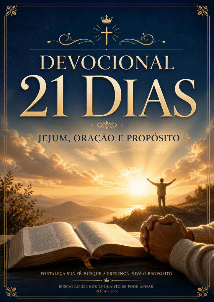 Devocional 21 Dias - JEJUM, ORAÇÃO E PROPÓSITO - Ebook em PDF