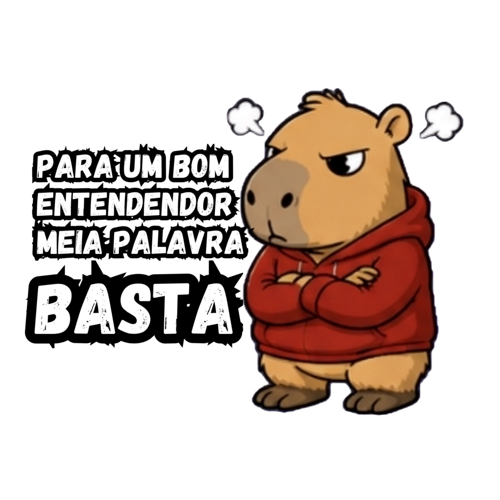 🔥Figurinhas CAPIVARA