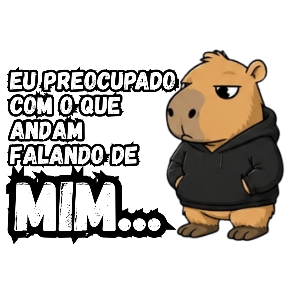 🔥Figurinhas CAPIVARA