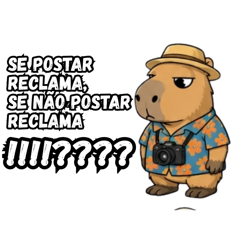 🔥Figurinhas CAPIVARA