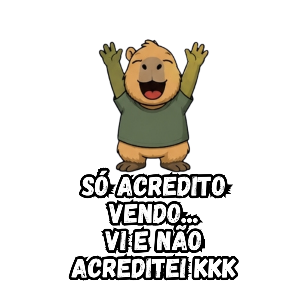 🔥Figurinhas CAPIVARA