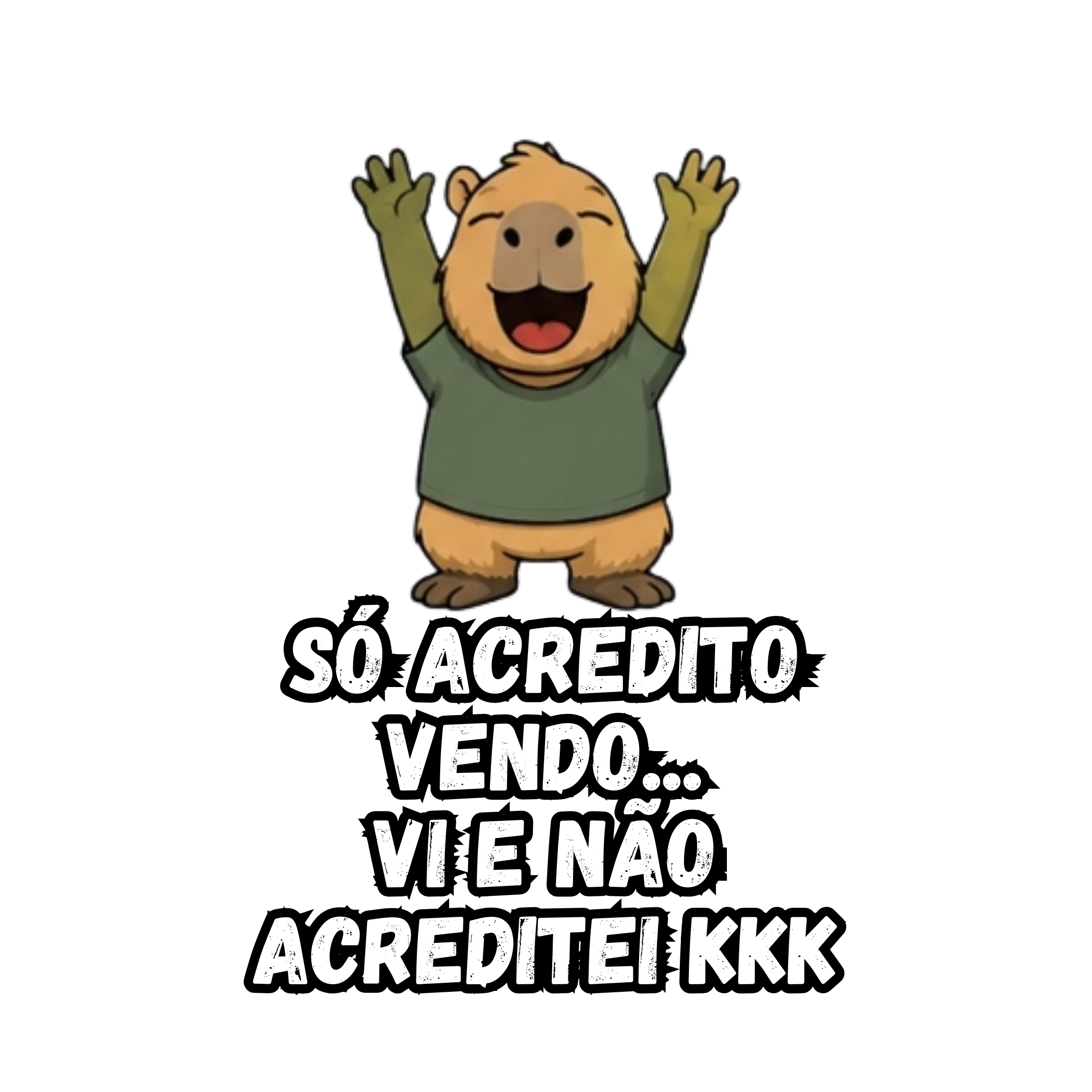 🔥Figurinhas CAPIVARA