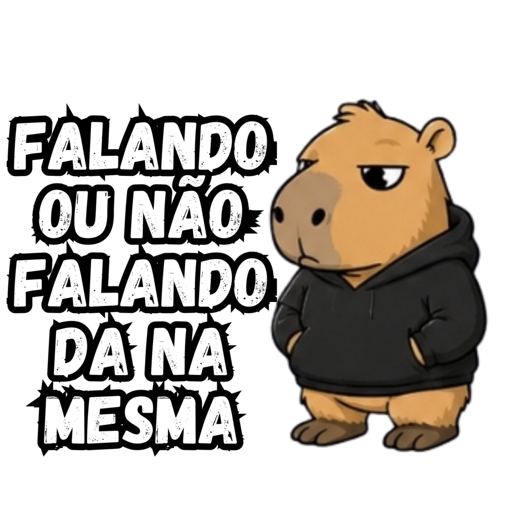🔥Figurinhas CAPIVARA