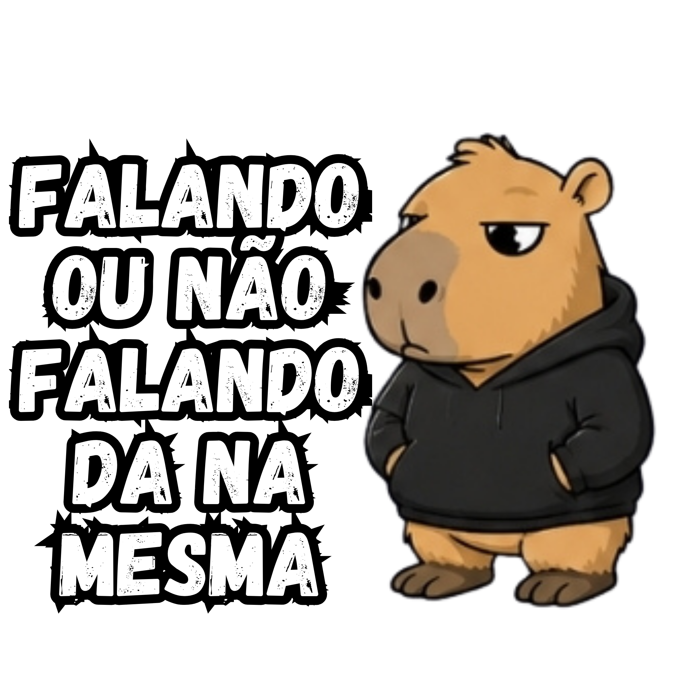 🔥Figurinhas CAPIVARA