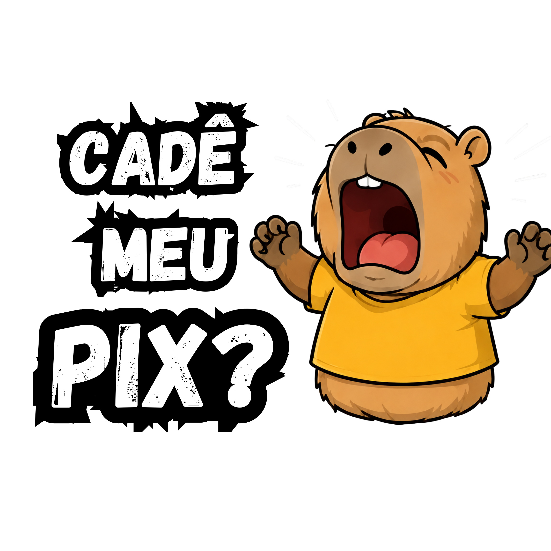 🔥Figurinhas CAPIVARA