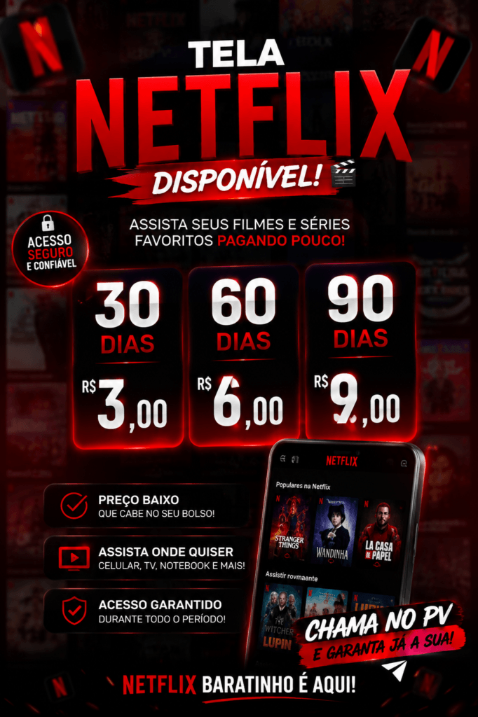 TELA NETFLIX PREMIUM