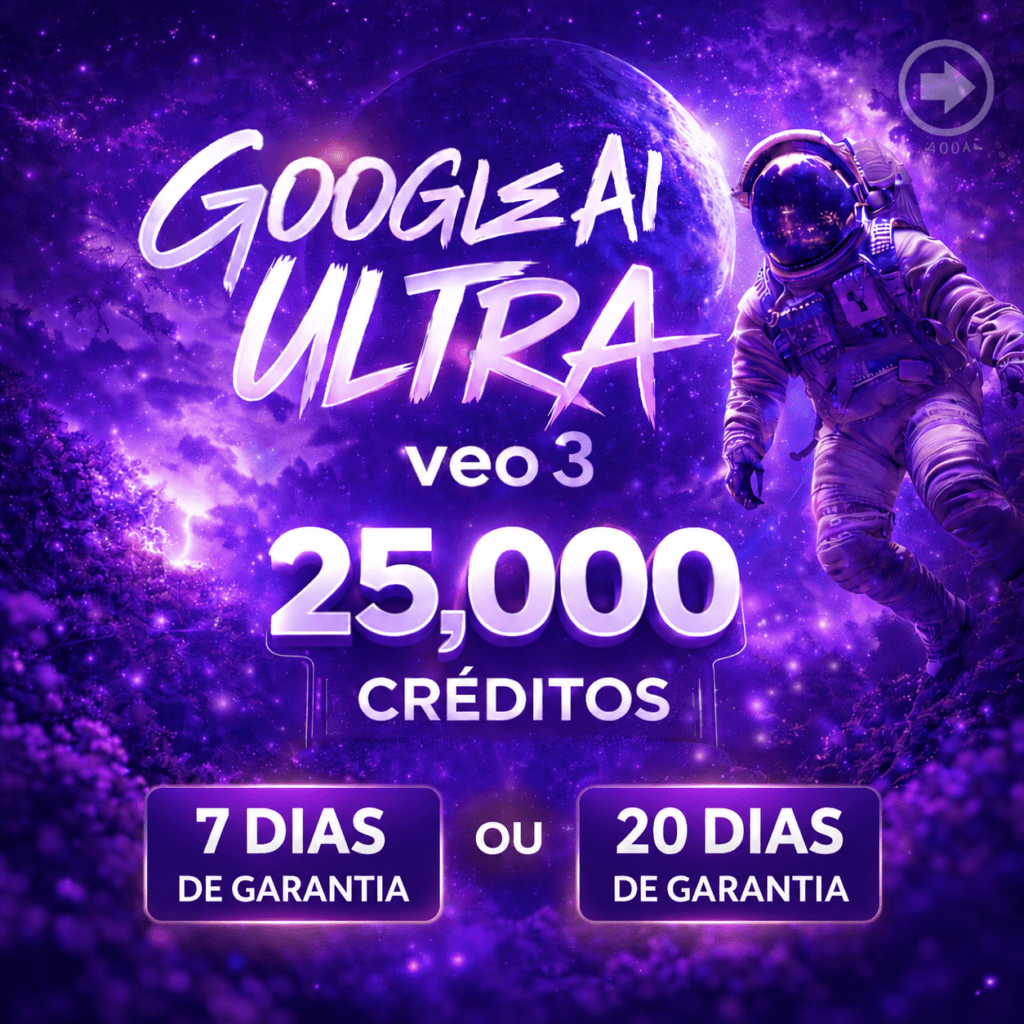 GOOGLE AI ULTRA – VEO 3 – 25.000 CRÉDITOS