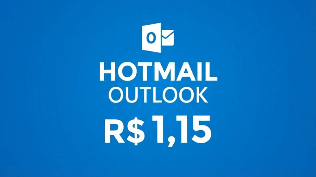Conta De Email Outlook/Hotmail