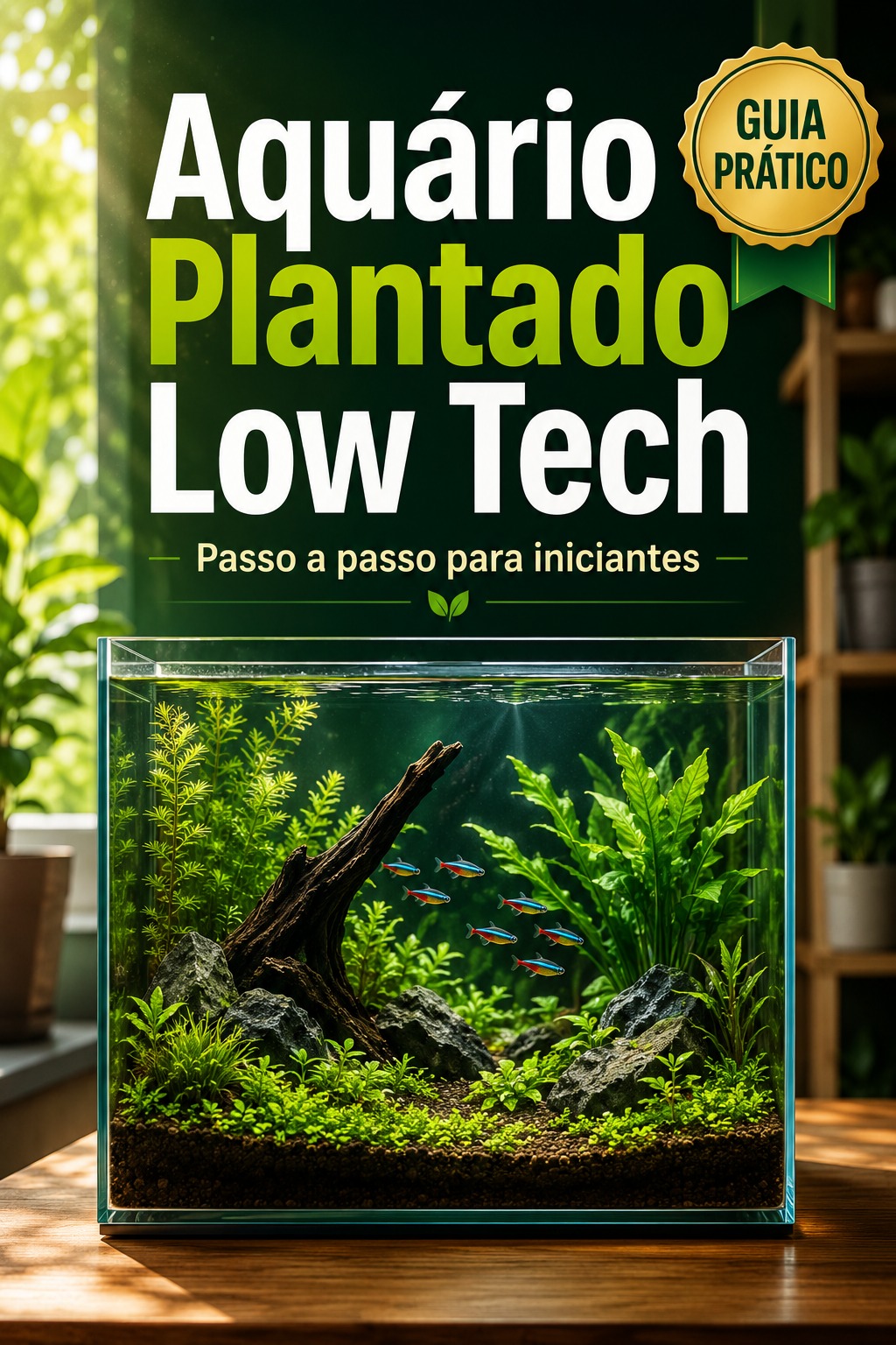 Aquário Plantado Low Tech para Iniciantes