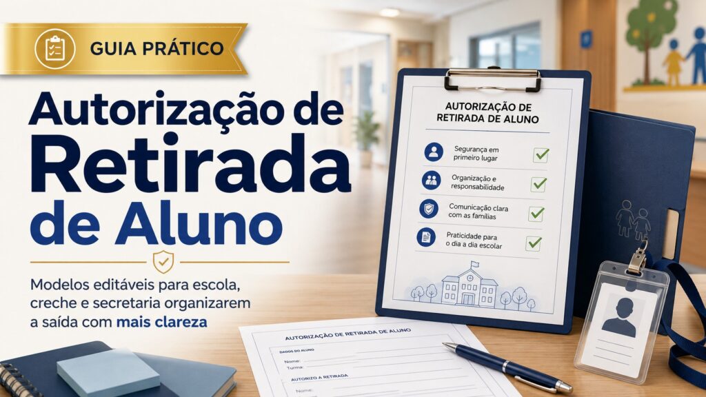 Autorização de Retirada de Aluno da Escola