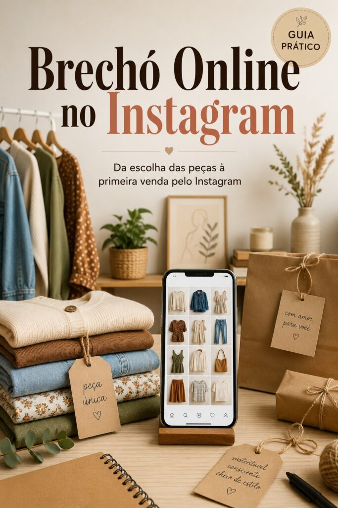 Brechó Online no Instagram Passo a Passo