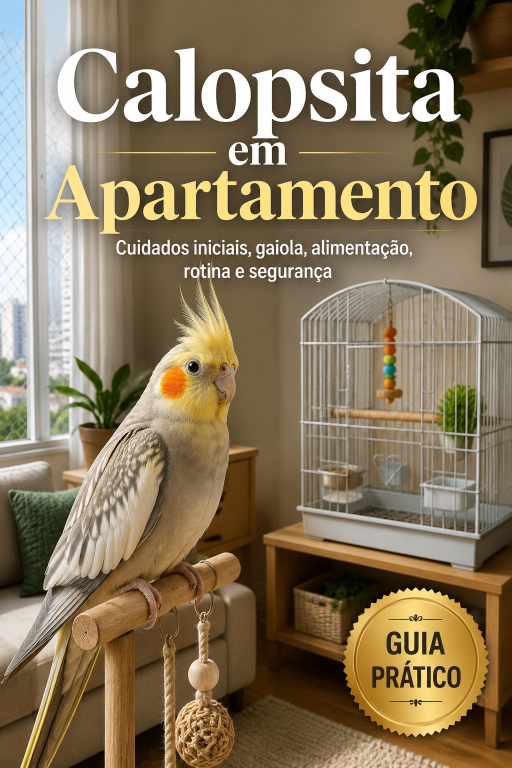 Calopsita em Apartamento para Iniciantes