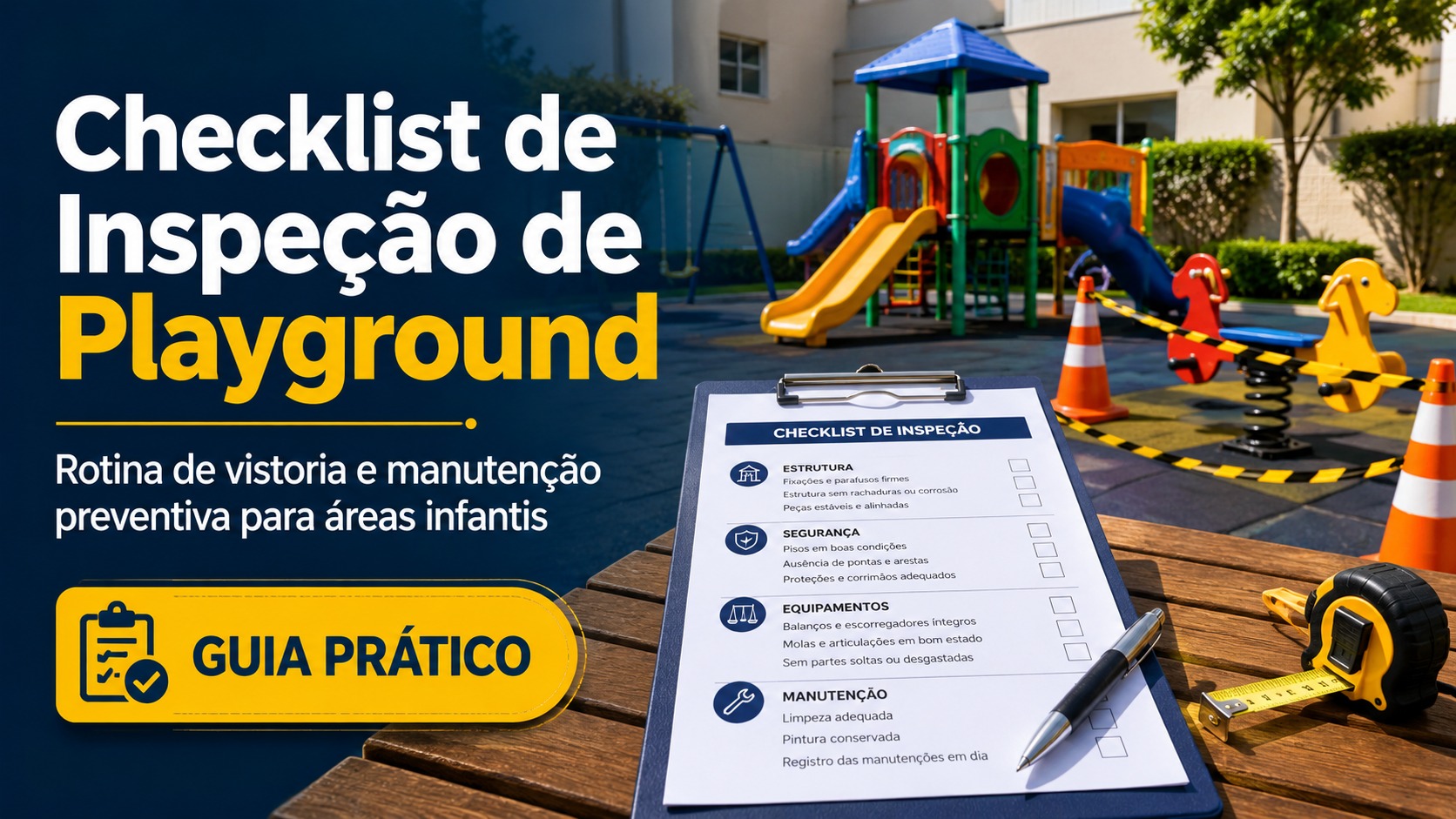 Checklist de Inspeção de Playground