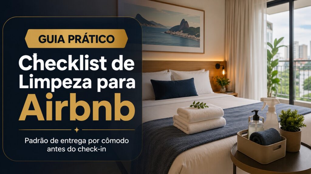 Checklist de Limpeza para Airbnb