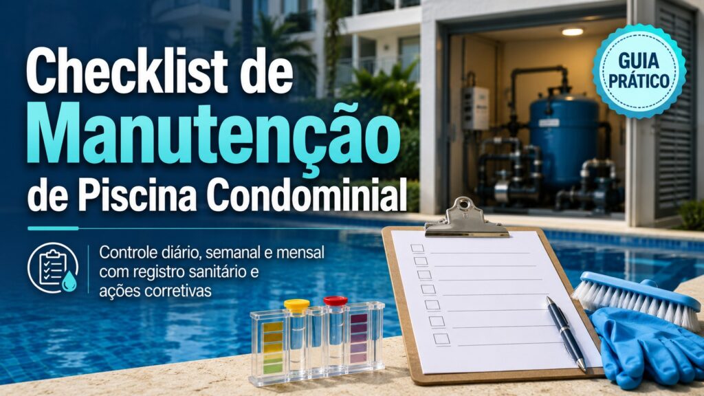 Checklist de Manutenção de Piscina Condominial