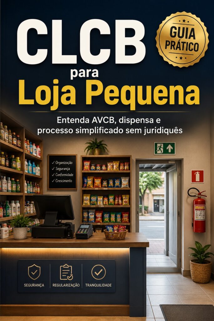 CLCB para Loja Pequena e AVCB