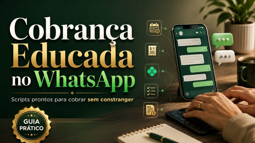 Cobrança Educada no WhatsApp para Prestadores de Serviço
