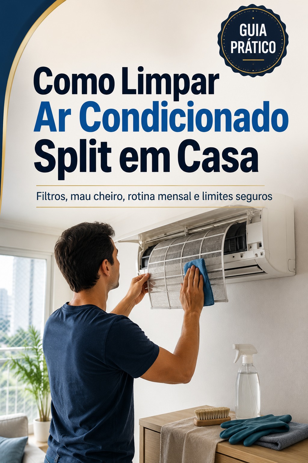 Como Limpar Ar Condicionado Split em Casa