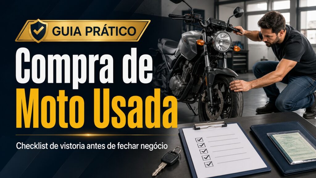 Compra de Moto Usada: Checklist de Vistoria