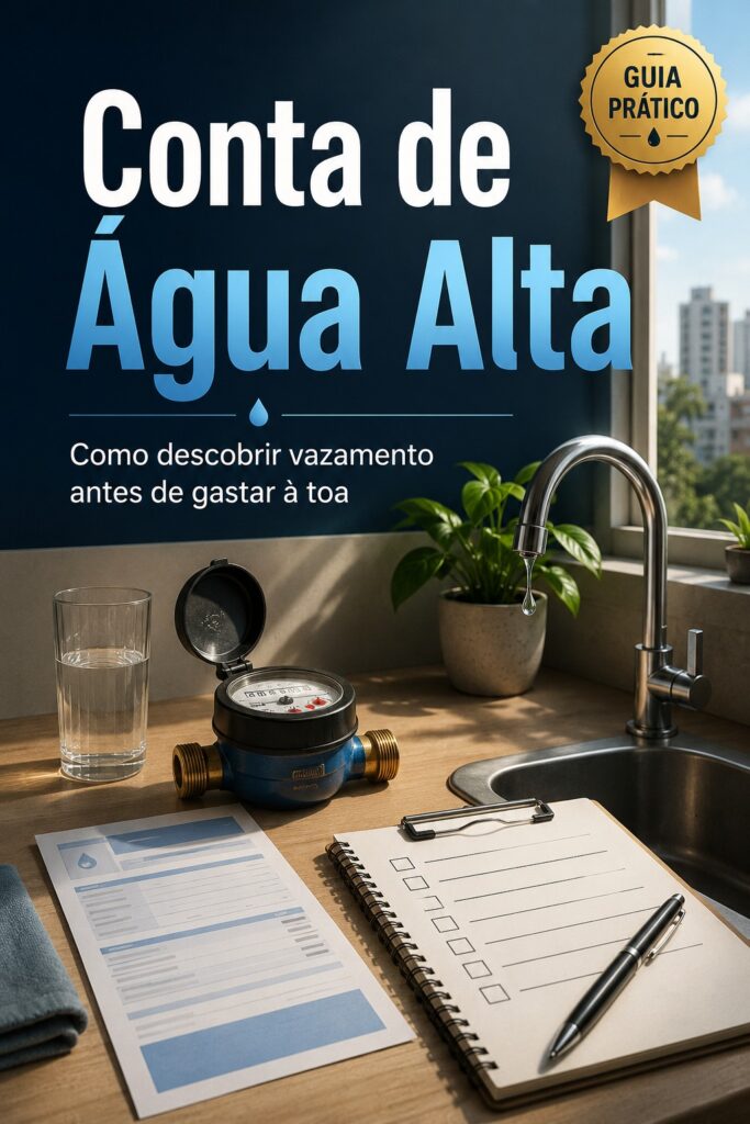 Conta de Água Alta: Como Descobrir Vazamento