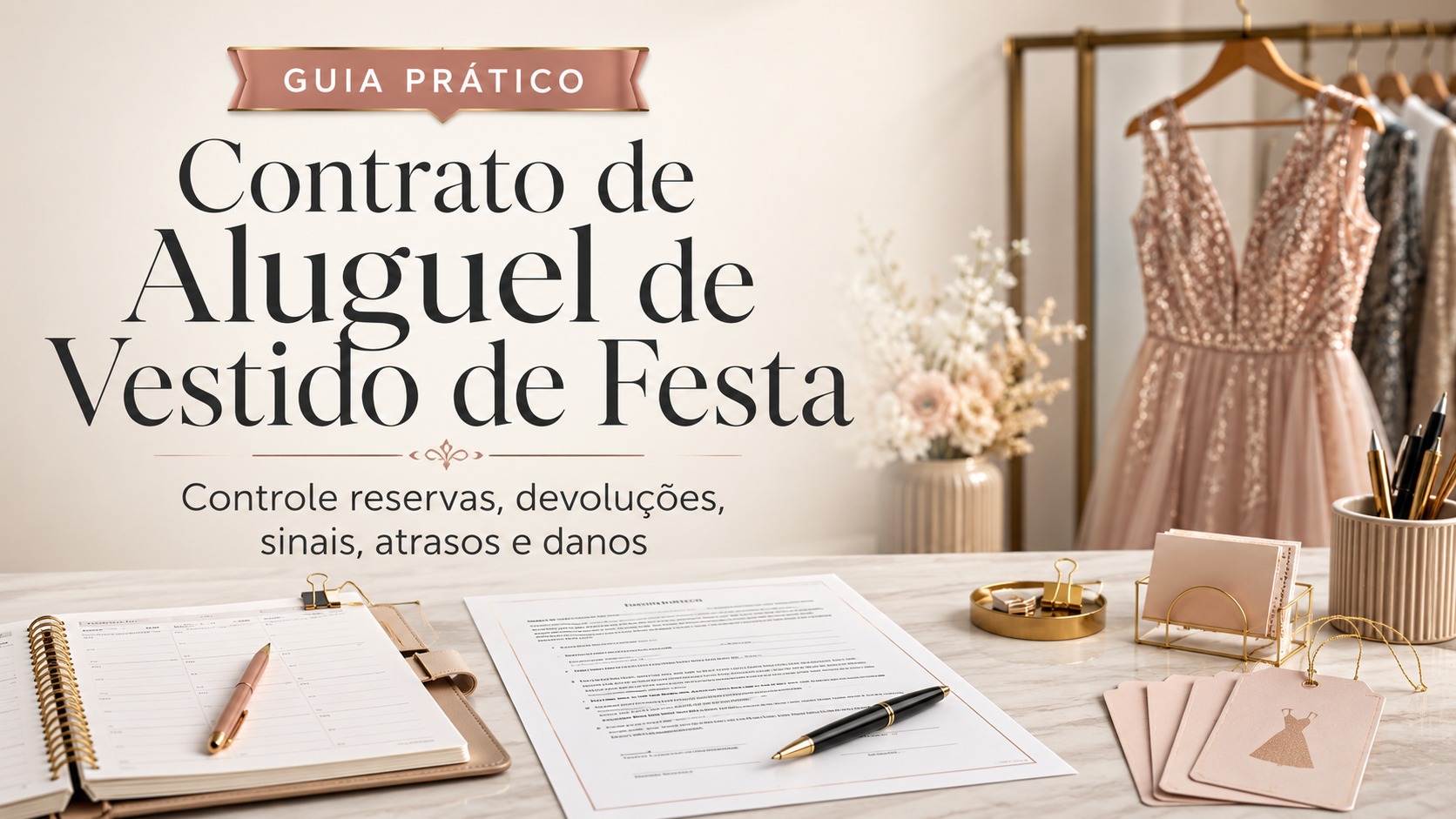 Contrato de Aluguel de Vestido de Festa