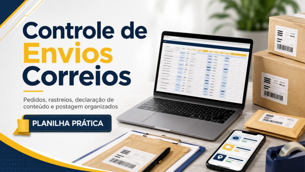 Controle de Envios Correios para Loja Online
