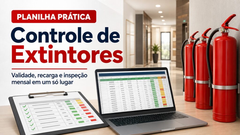 Controle de Extintores com Inspeção Mensal