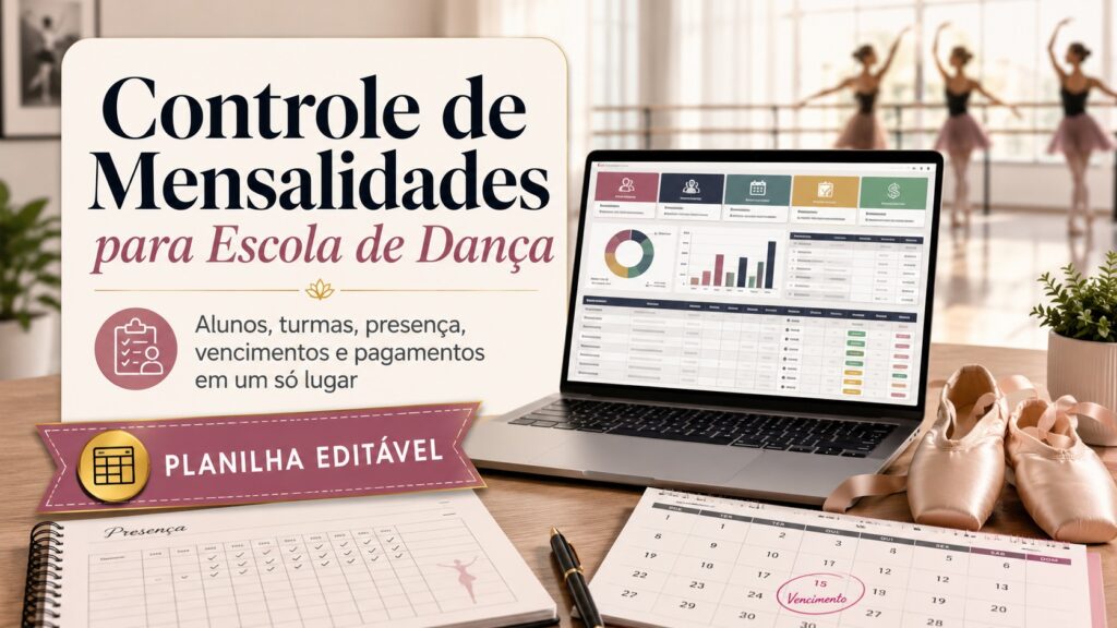 Controle de Mensalidades para Escola de Dança
