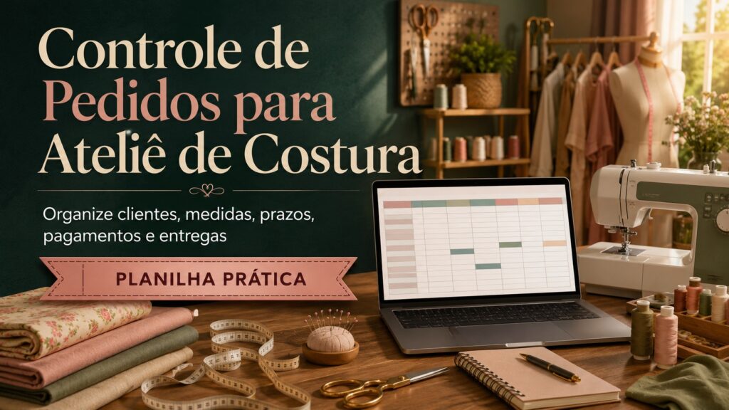 Controle de Pedidos para Ateliê de Costura