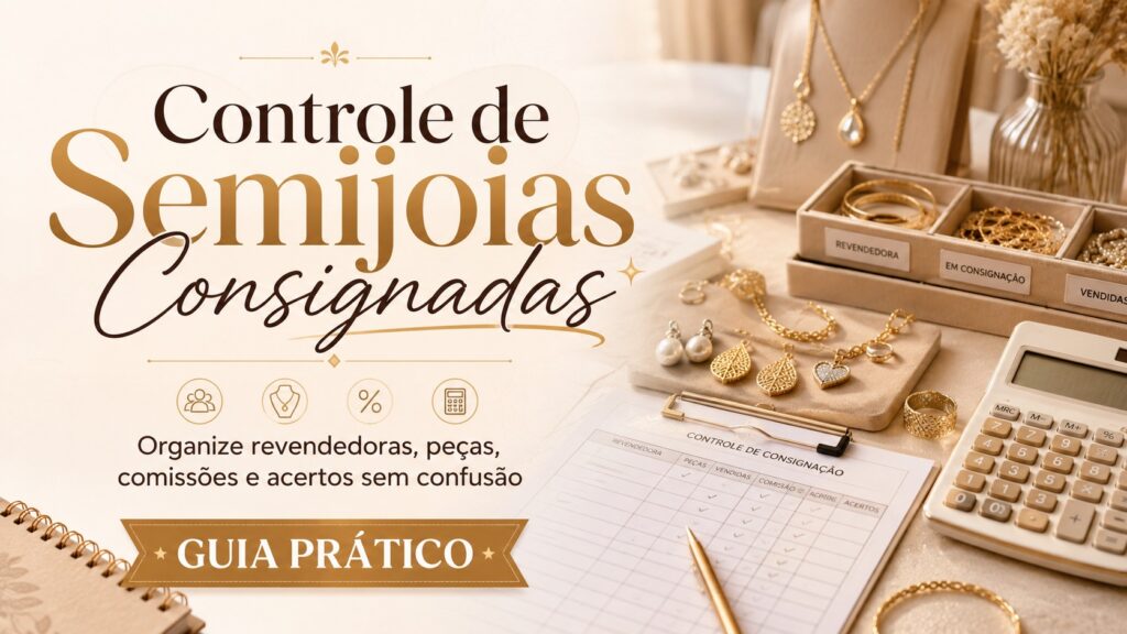 Controle de Semijoias Consignadas por Revendedora