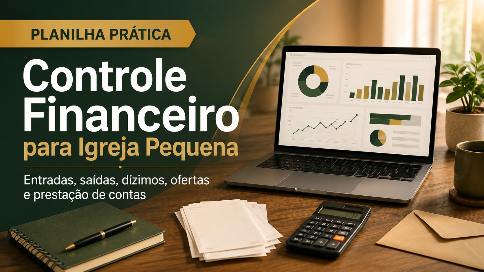 Controle Financeiro para Igreja Pequena