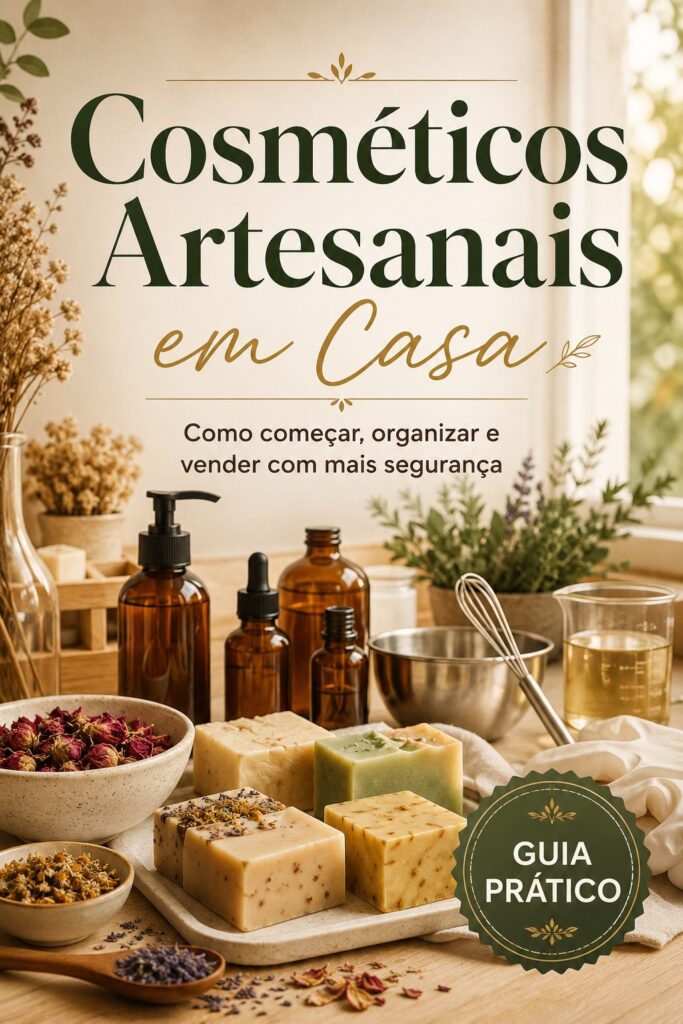 Cosméticos Artesanais em Casa Legalmente