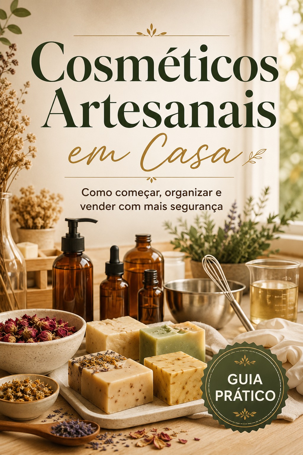 Cosméticos Artesanais em Casa Legalmente
