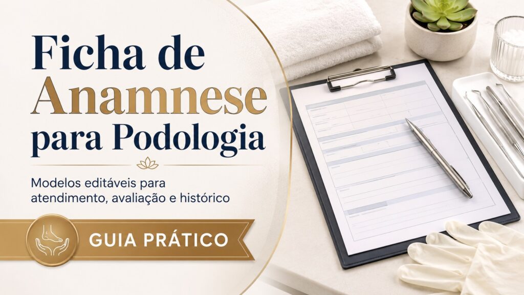 Ficha de Anamnese para Podologia
