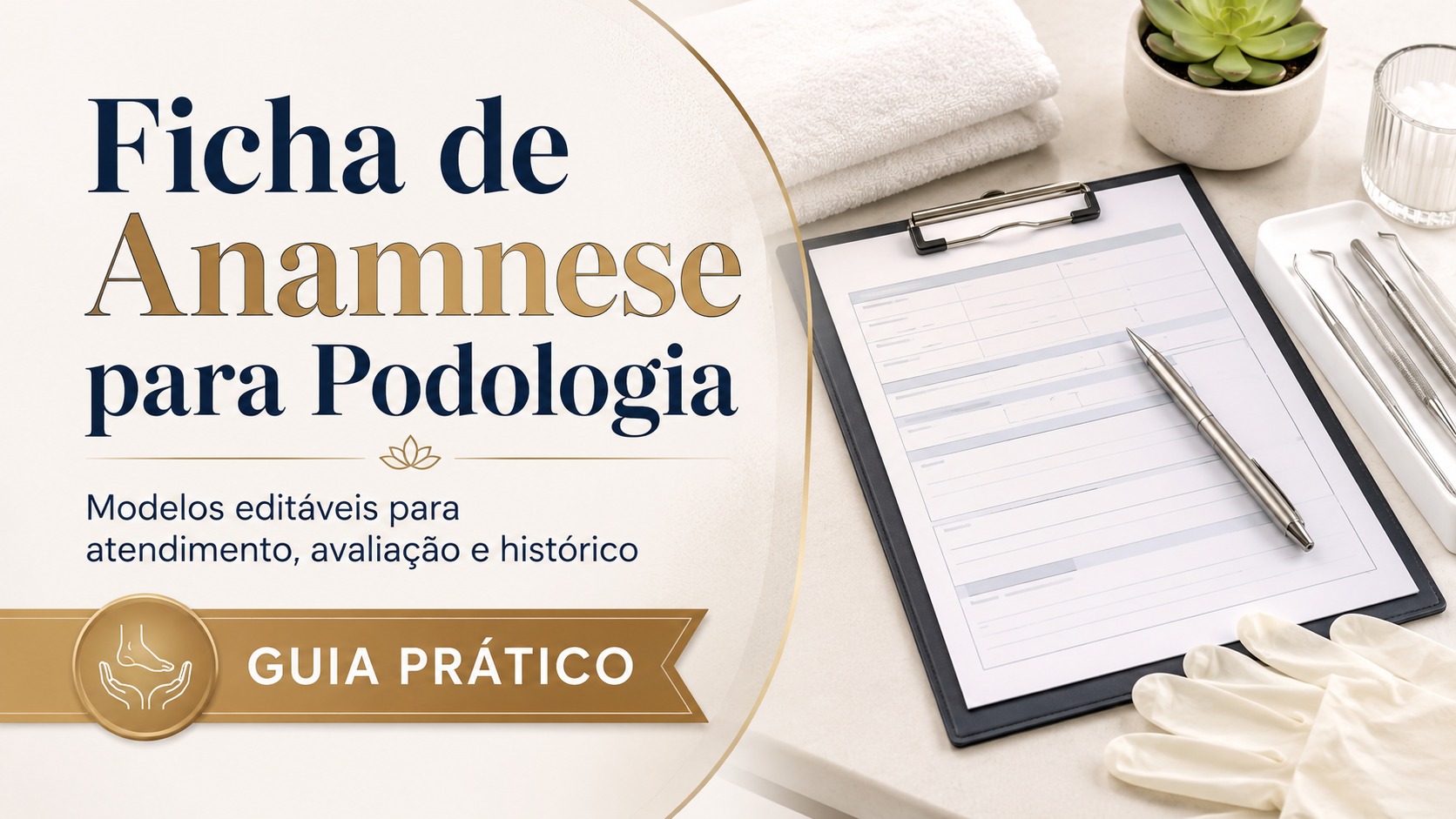 Ficha de Anamnese para Podologia