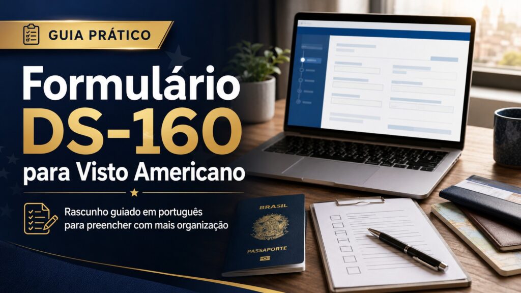 Formulário DS-160 para Visto Americano em Português