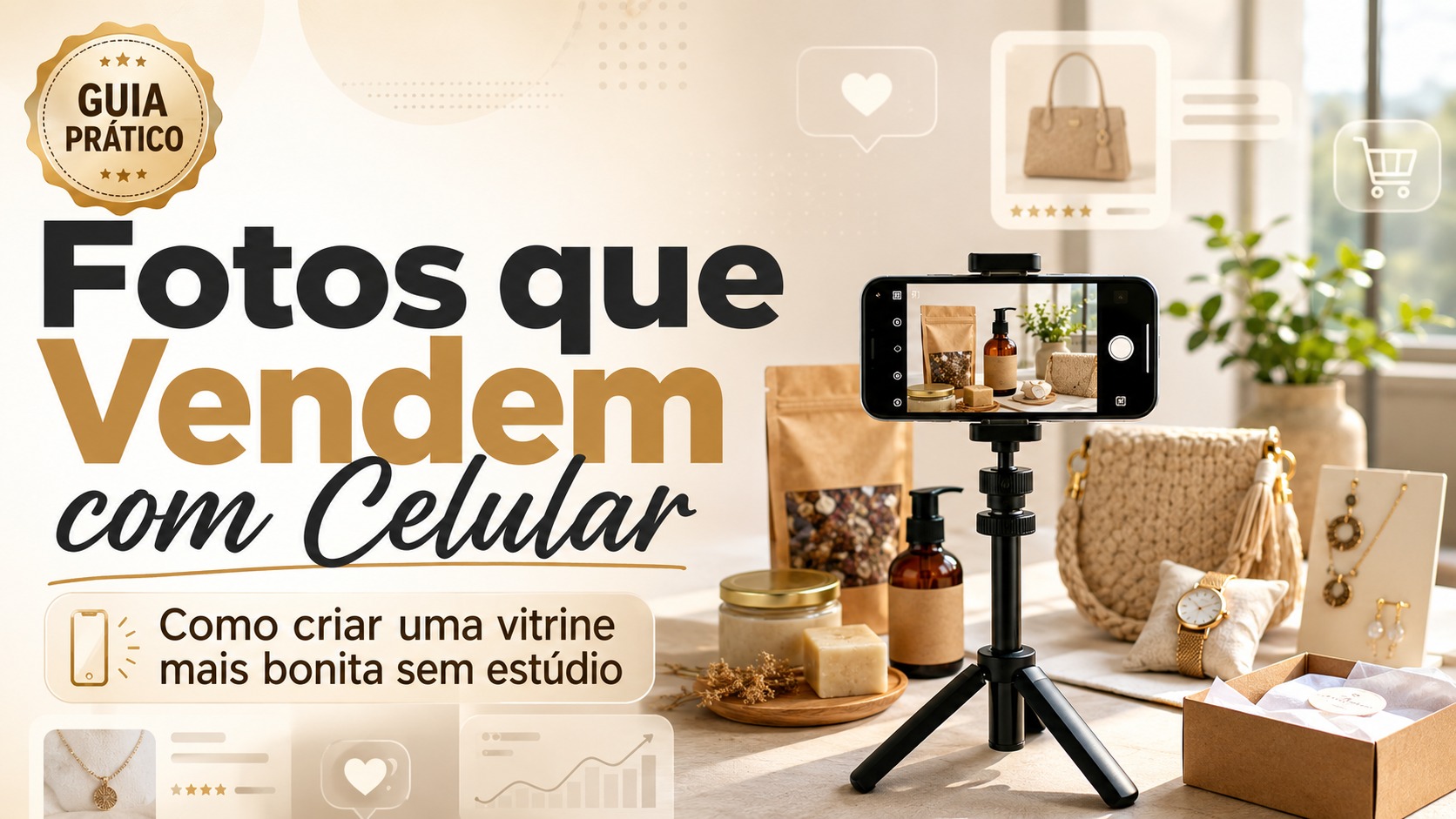 Fotos que Vendem com Celular: Guia Prático para Pequenos Negócios