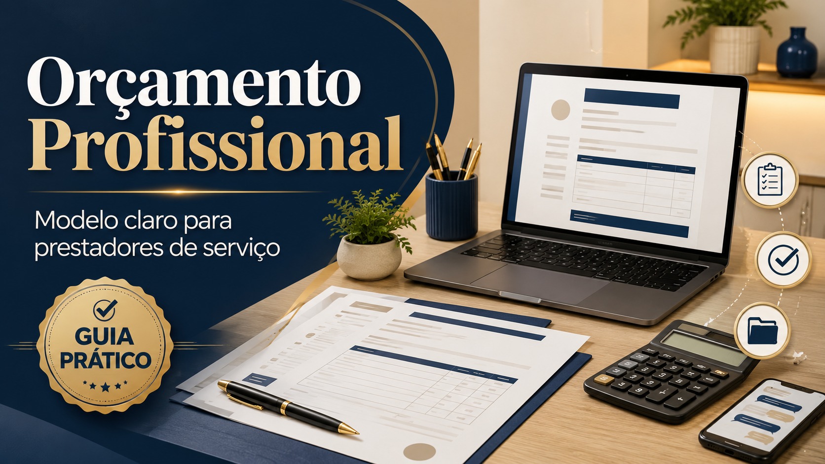 Kit Orçamento Profissional para Prestadores de Serviço