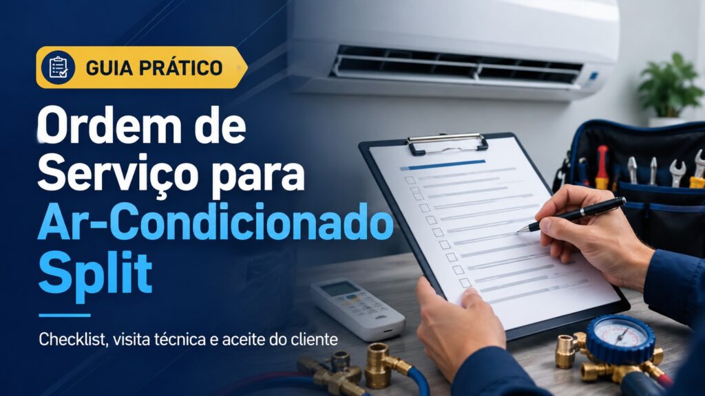 Ordem de Serviço para Ar-Condicionado Split
