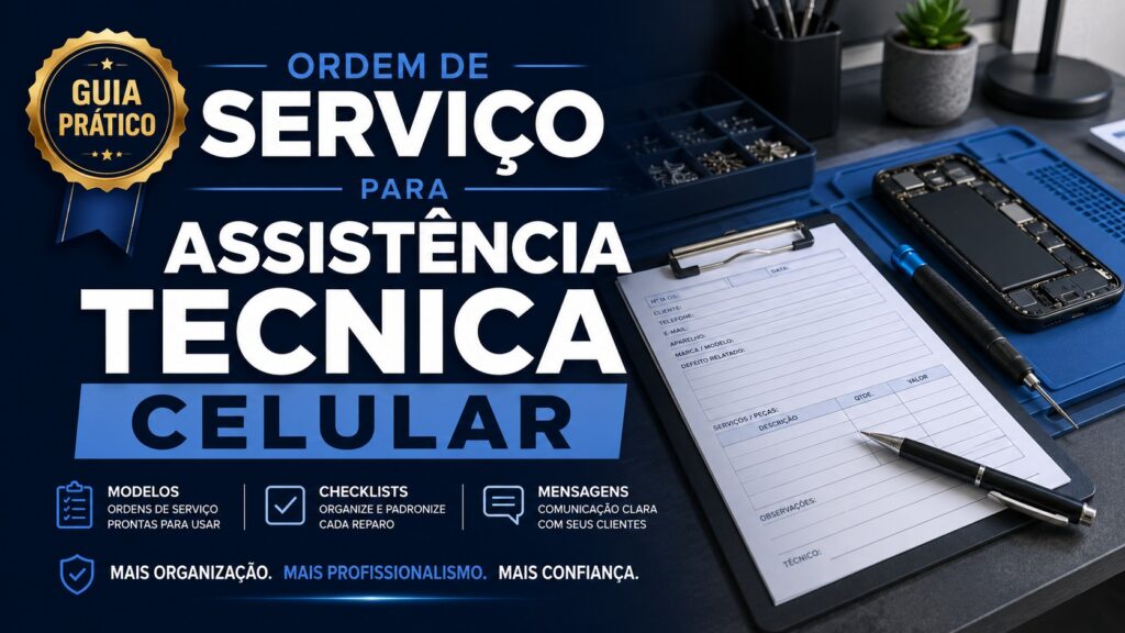 Ordem de Serviço para Assistência Técnica Celular