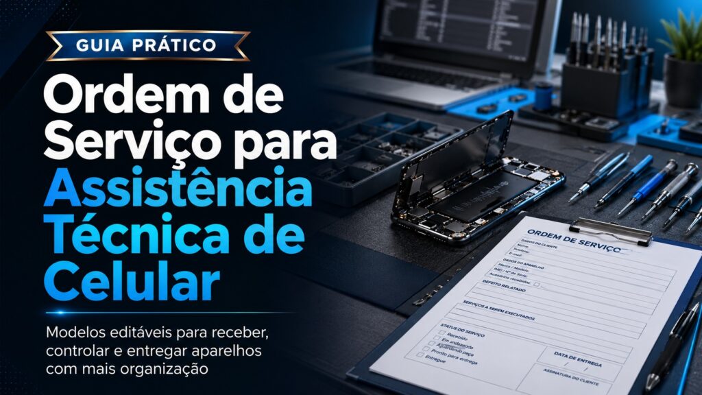 Ordem de Serviço para Assistência Técnica de Celular