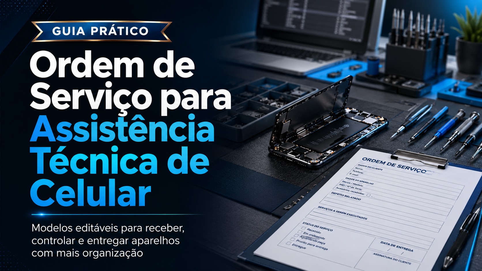 Ordem de Serviço para Assistência Técnica de Celular