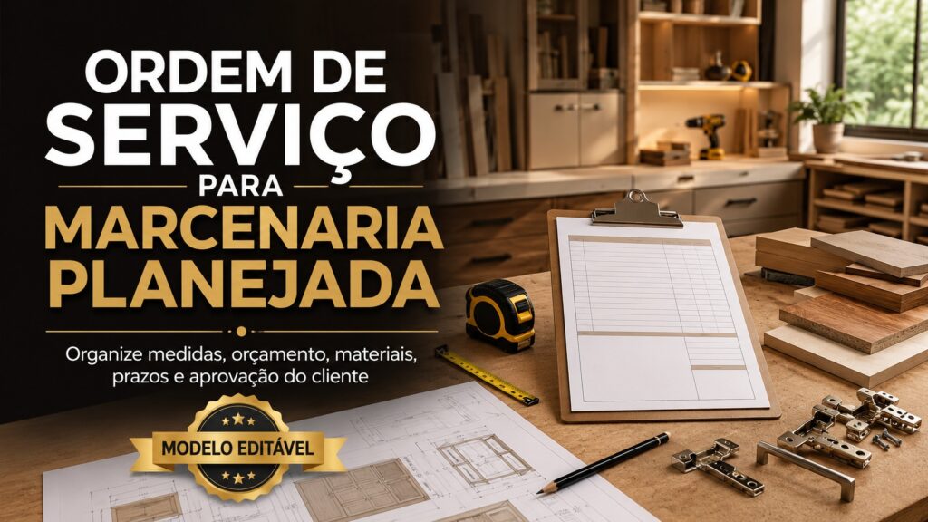 Ordem de Serviço para Marcenaria Planejada
