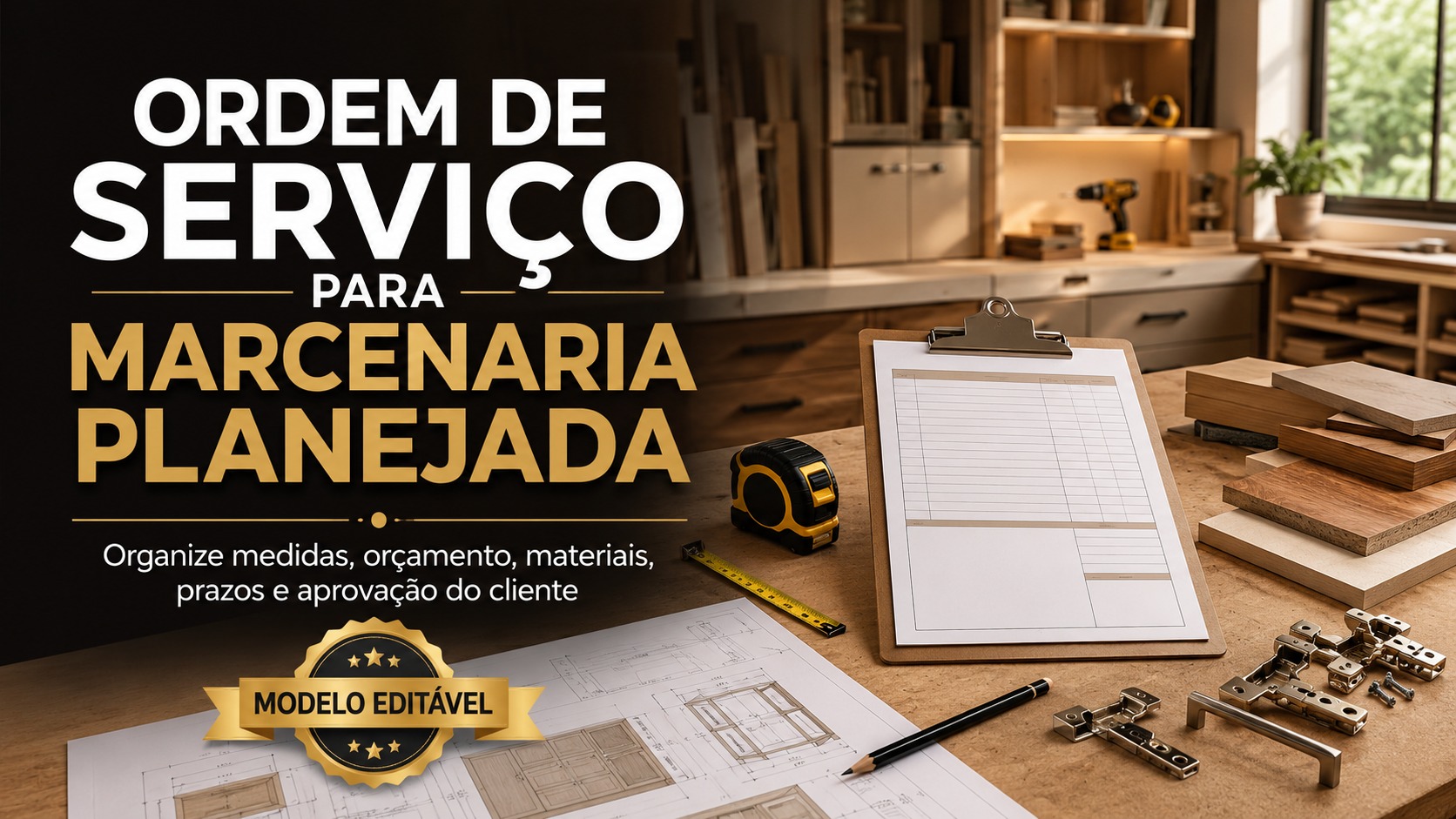 Ordem de Serviço para Marcenaria Planejada