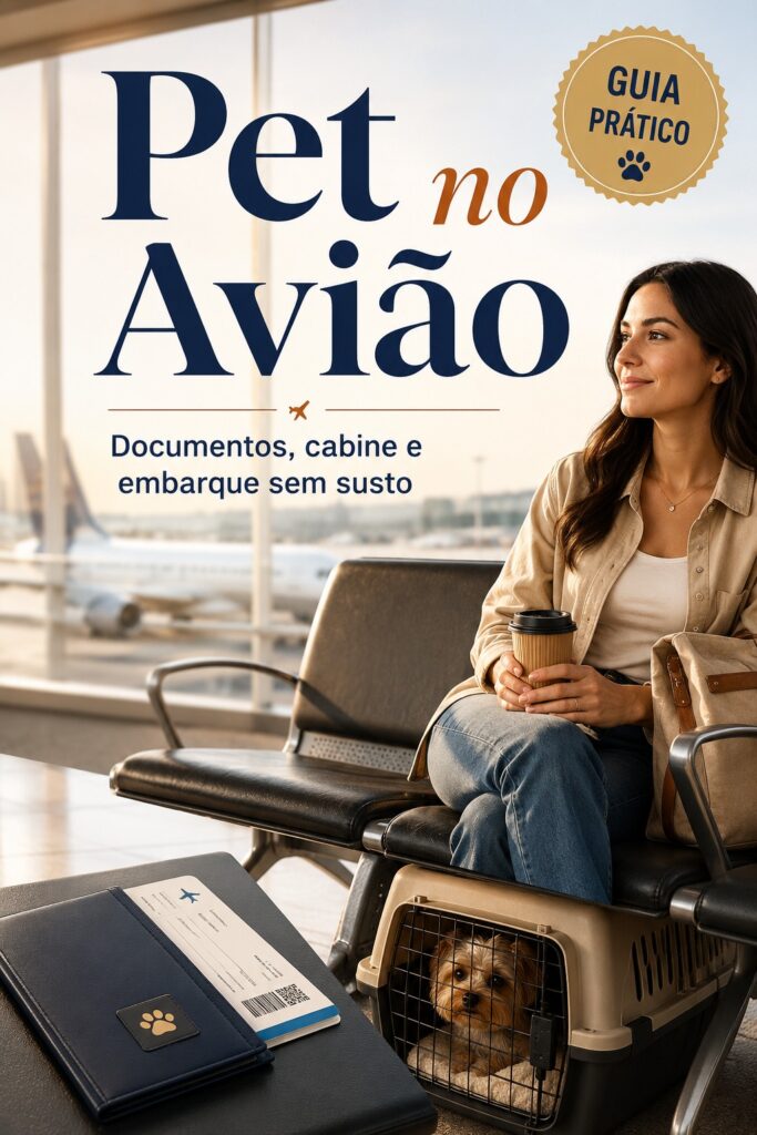 Pet no Avião: Documentos, Cabine e Embarque