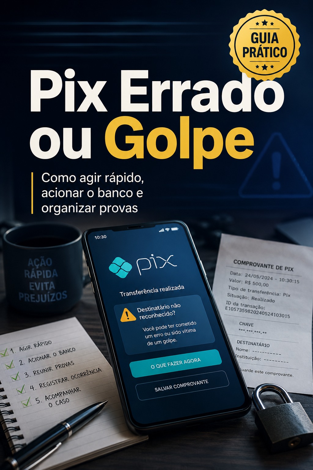 Pix Errado ou Golpe: Como Recuperar Dinheiro