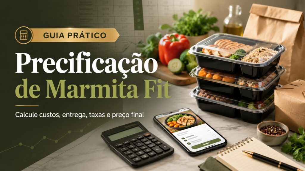 Precificação de Marmita Fit no Delivery